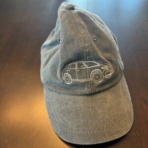 Alfa Romeo Stelvio Rendering Proud Dad Gray/Brown Leather Hat